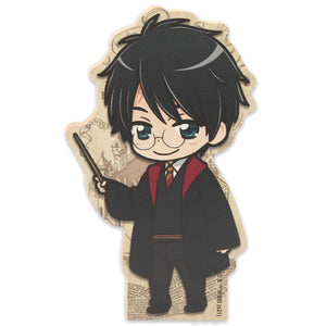 Harry Potter - 6 Inch Chunky Wood Art - Sweets and Geeks