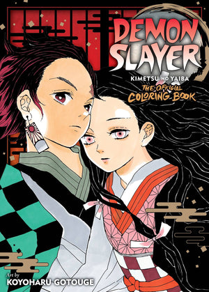 Demon Slayer: Kimetsu no Yaiba - The Official Coloring Book - Sweets and Geeks