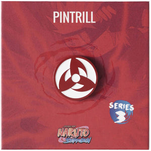 Naruto Shippuden - Mangekyo Sharingan Itachi Enamel Pin - Sweets and Geeks