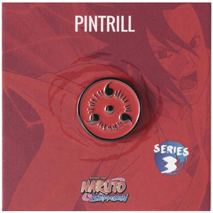 Naruto Shippuden - Sharingan Enamel Pin - Sweets and Geeks