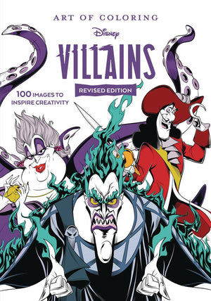 Disney Villains - Art of Coloring - Sweets and Geeks