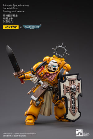 JoyToy 1/18 Warhammer 40K Imperial Fists Bladeguard Veterans Action Figure - Sweets and Geeks