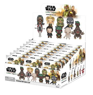 Star Wars: Book of Boba Fett 3D Foam Bag Clip Series 1 Blind Mystery Bag - Sweets and Geeks