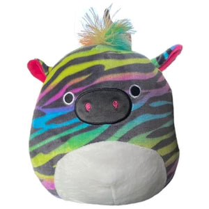 Safiyah the Rainbow Zebra 5" Squishmallow Plush - Sweets and Geeks