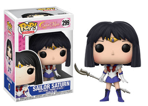 DAMAGED - Funko Pop! Anime: Sailor Moon - Sailor Saturn #299 - Sweets and Geeks