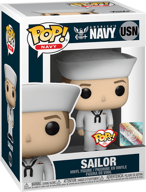 Funko Pop! Navy - US Navy Sailor - Male (Caucasian) - Sweets and Geeks