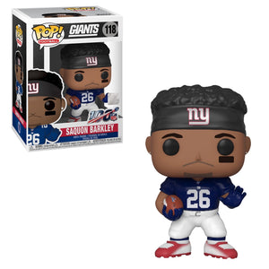 Funko Pop! Football: NY Giants - Saquon Barkley (Home Jersey) #118 - Sweets and Geeks