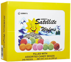 SATELLITE WAFERS 1.23 oz. PEG BAG - Sweets and Geeks
