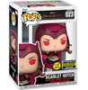 Funko Pop! Marvel: WandaVision - Scarlet Witch (Glow in the Dark) (Entertainment Earth Exclusive) #823 - Sweets and Geeks