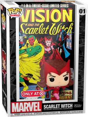 Funko POP! Comic Covers: Marvel - Scarlet Witch (Target Exclusive) #01 - Sweets and Geeks