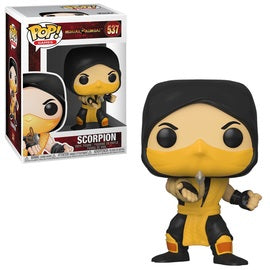 Funko Pop! Mortal Kombat - Scorpion (Classic) #537 - Sweets and Geeks