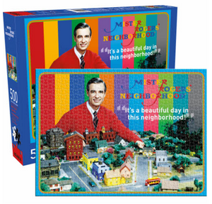 Mr Rogers 500pc Puzzle - Sweets and Geeks