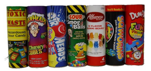 Assorted 9" Candy Tubes - Sweets and Geeks