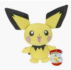 Pichu 8" Plush Assorted Pokemon - Sweets and Geeks