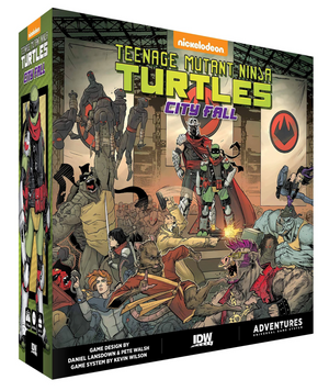 Teenage Mutant Ninja Turtles: City Fall Board Game - Sweets and Geeks