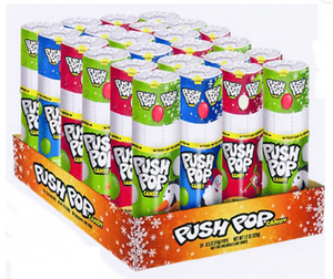 Christmas Push Pops - Sweets and Geeks