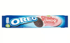 Oreo Strawberry Cheesecake 154g - Sweets and Geeks