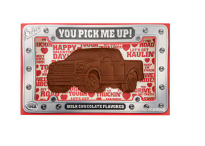 Palmers Valentine Truck Lover Chocolate Trucks 4.5oz - Sweets and Geeks
