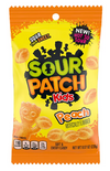 Sour Patch Kids Peach Peg Bag 8oz - Sweets and Geeks