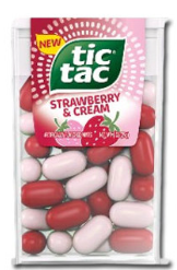Tic Tac Strawberry And Cream 1oz - Sweets and Geeks