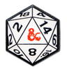 Dungeons and Dragons Enamel Pins - Sweets and Geeks