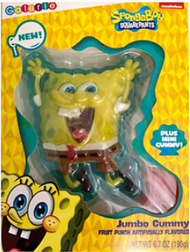 Spongebob Nickelodeon Gummy - Fruit Punch Flavored 6.7oz - Sweets and Geeks