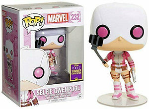 (DAMAGED BOX) Funko Pop! Marvel - Selfie Gwenpool (2017 Summer Convention) #232 - Sweets and Geeks