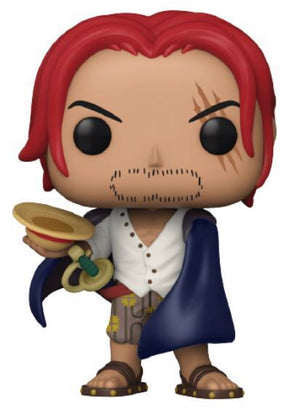 Funko POP! Animation: One Piece - Shanks with Hat (Chase) (Big Apple Collectible) #939 - Sweets and Geeks