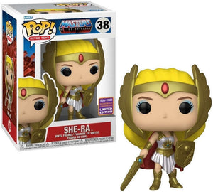 Funko Pop Retro Toys: Masters of the Universe - She-Ra (Metallic) (2022 Wondrous Convention) #38 - Sweets and Geeks