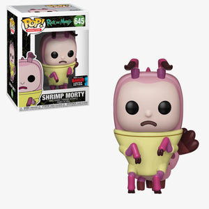 Funko POP! Animation: Rick and Morty - Shrimp Morty (2019 Fall Convention Exclusive) #645 - Sweets and Geeks