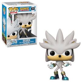 Funko Pop! Sonic the Hedgehog - Silver the Hedgehog (Glow in the Dark)#633 - Sweets and Geeks