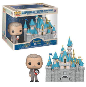 Sleeping Beauty Castle and Walt Disney (Holding Mickey Mouse) - Sweets and Geeks