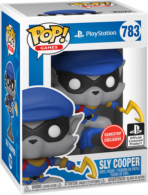Funko POP! Games: PlayStation - Sly Cooper (Gamestop Exclusive) #783 - Sweets and Geeks