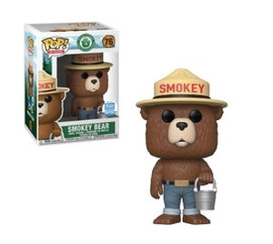 Funko Pop! Ad Icons - Smokey Bear (with Bucket) #76 - Sweets and Geeks