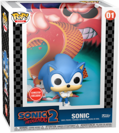 Funko POP! Games Sonic the Hedgehog 2 #01 Cover Art Gamestop Exclusive - Sweets and Geeks