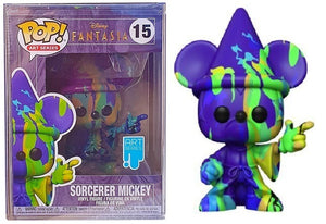 Funko POP! Disney: Fantasia - Sorcerer Mickey (Art Series) #15 - Sweets and Geeks