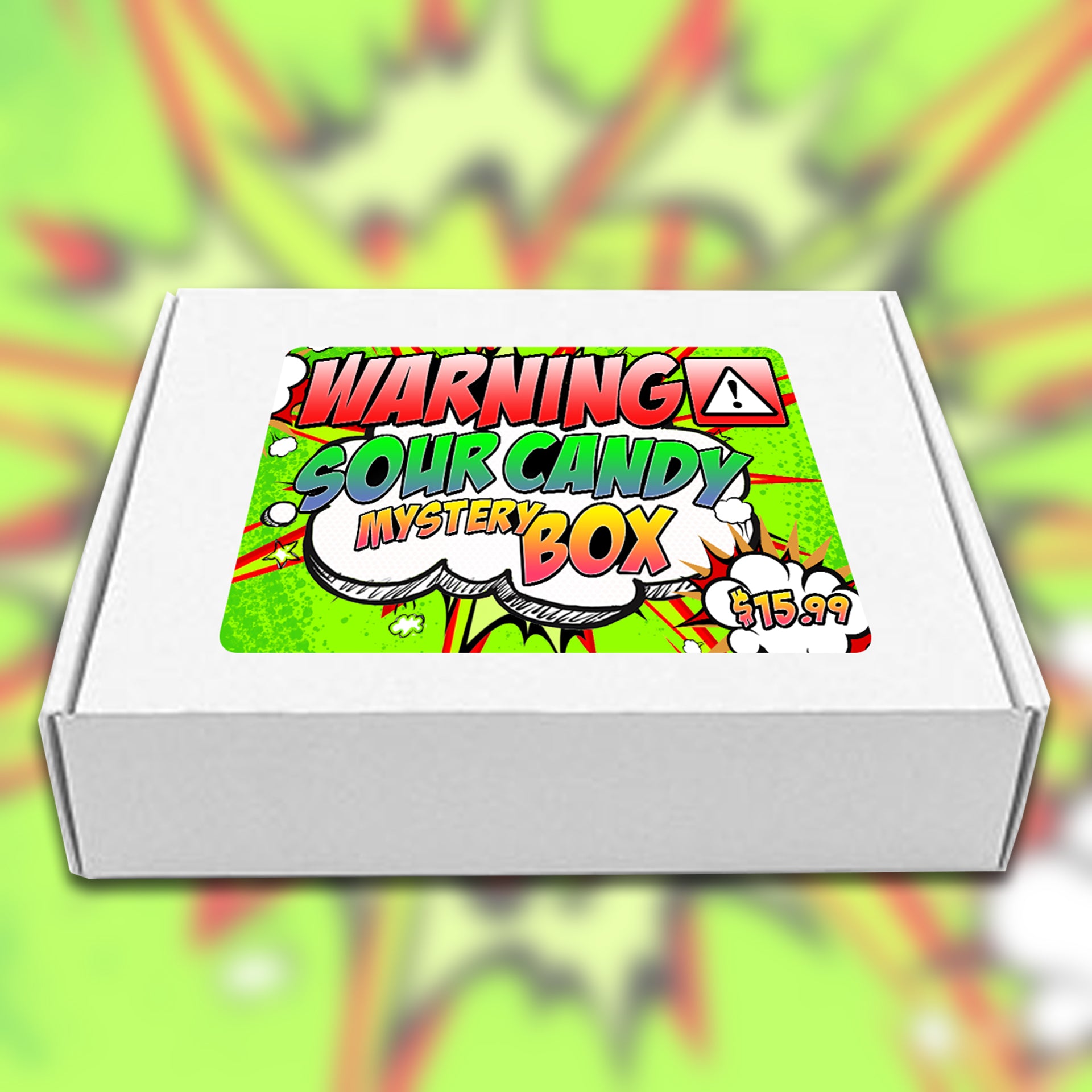 Sour Candy Mystery Box Sweets and Geeks