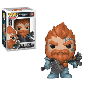 Funko Pop Warhammer 40K Space Wolves Pack Leader #502 (damaged) - Sweets and Geeks