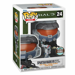 Funko Pop! Games: Halo Infinite - Spartan Mark VII with BR75 Battle Rifle (Funko Specialty Series) #24 - Sweets and Geeks