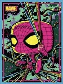 Funko Poster - Spider-Man (Black Light) - Sweets and Geeks