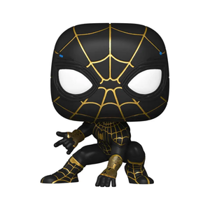 Funko Pop! Marvel: Spider-Man: No Way Home - Spider-Man Black & Gold Suit #911 - Sweets and Geeks