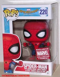 Funko Pop Marvel: Spider-Man Homecoming - Spider-Man (Homecoming) (Wingsuit) #220 - Sweets and Geeks