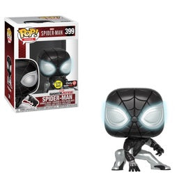 Funko Pop! Spider-Man - Spider-Man (Negative Suit) (Glow in the Dark) #399 - Sweets and Geeks