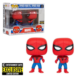Funko Pop! Marvel - Spider-Man Vs. Spider-Man 2 Pack (Entertainment Earth Exclusive) - Sweets and Geeks