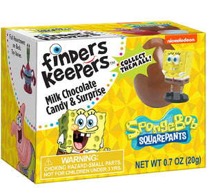 Finders Keepers Sponge Bob Chocolate Candy & Surprise - Sweets and Geeks