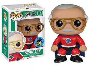 Funko Pop! Stan Lee - Stan Lee (Superhero) (Red) #3 - Sweets and Geeks