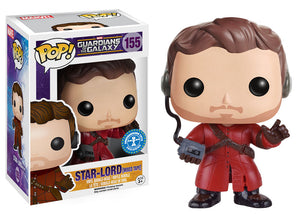 Funko Pop Marvel: Guardians of the Galaxy - Star-Lord (Mixed Tape) (Box Lunch Exclusive) #155 - Sweets and Geeks