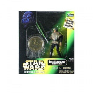 Star Wars: Power of the Force Millenium Coin Edition - Luke Skywalker in Endor Gear Action Figure - Sweets and Geeks