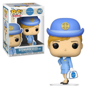 Funko Pop! Ad Icons - Pan-AM - Stewardess with White Bag #142 - Sweets and Geeks