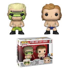 Funko Pop 2-Pack WWE FYE Exclusive Classic Sting and Lex Luger Wrestling Figures - Sweets and Geeks
